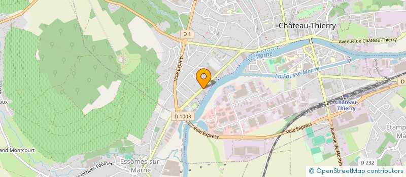 localisation de l'entreprise HUYNH'S COMPAGNIE à CHATEAU-THIERRY