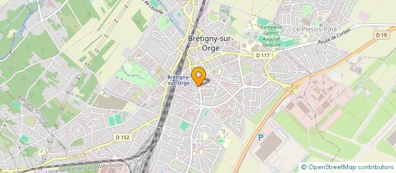 localisation de l'entreprise HUZAI à BRETIGNY-SUR-ORGE
