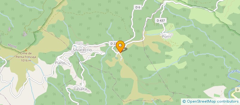 localisation de l'entreprise HV à VESCOVATO