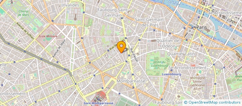 localisation de l'entreprise HV  PARIS