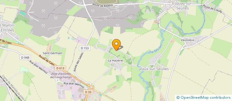 localisation de l'entreprise HV  BLAY