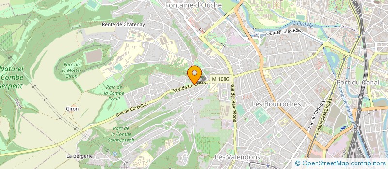 localisation de l'entreprise HV DEVELOPPEMENT  DIJON