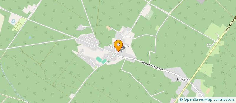 localisation de l'entreprise HV LOC  NAUJAC-SUR-MER