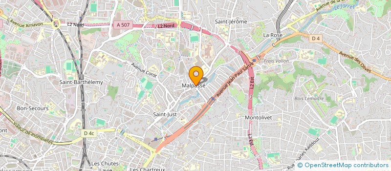 localisation de l'entreprise HV PURPLE STORE à MARSEILLE