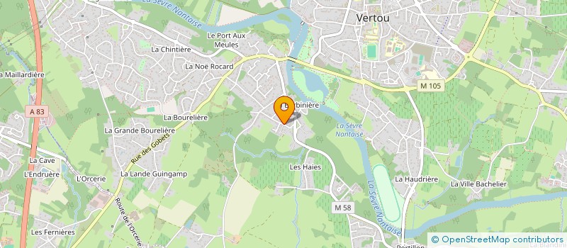 localisation de l'entreprise HV2A à VERTOU