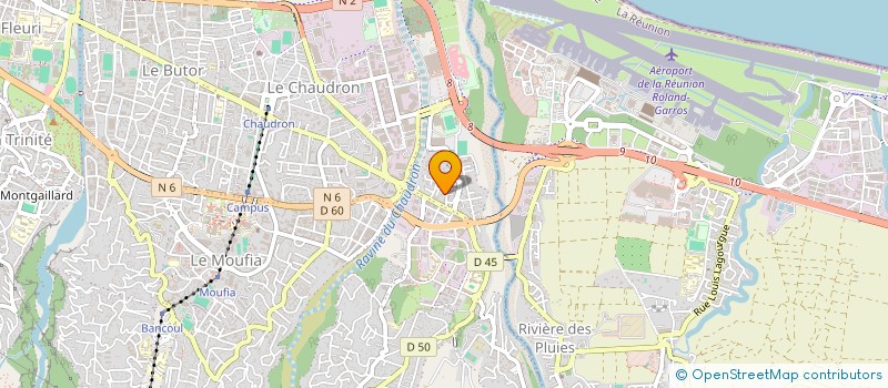 localisation de l'entreprise HVA DEVELOPPEMENT à SAINT-DENIS