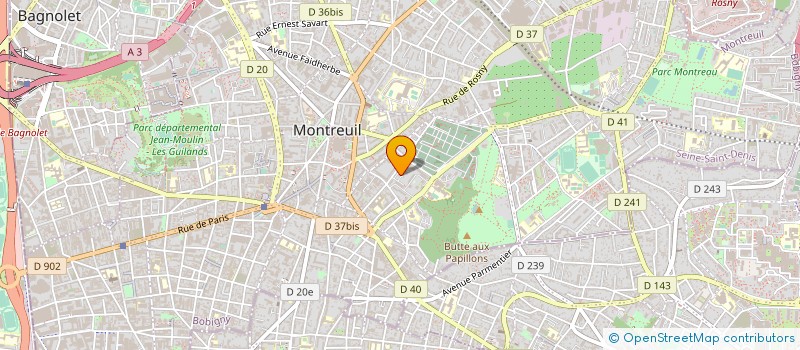 localisation de l'entreprise HVAC ECO-TECH SOLUTION à MONTREUIL