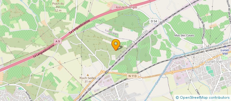 localisation de l'entreprise HVAC POWER  VALERGUES