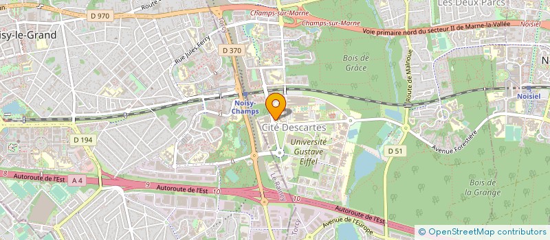 localisation de l'entreprise HVAC SYSTEM  CHAMPS-SUR-MARNE