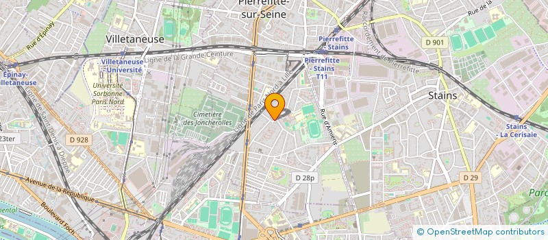 localisation de l'entreprise HVD MODE à PIERREFITTE-SUR-SEINE