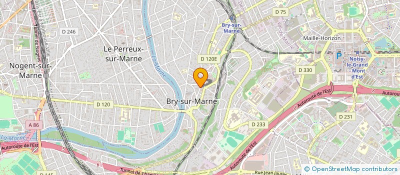 localisation de l'entreprise HVDA  BRY-SUR-MARNE