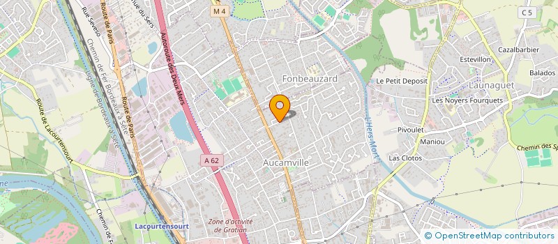 localisation de l'entreprise HVE à AUCAMVILLE