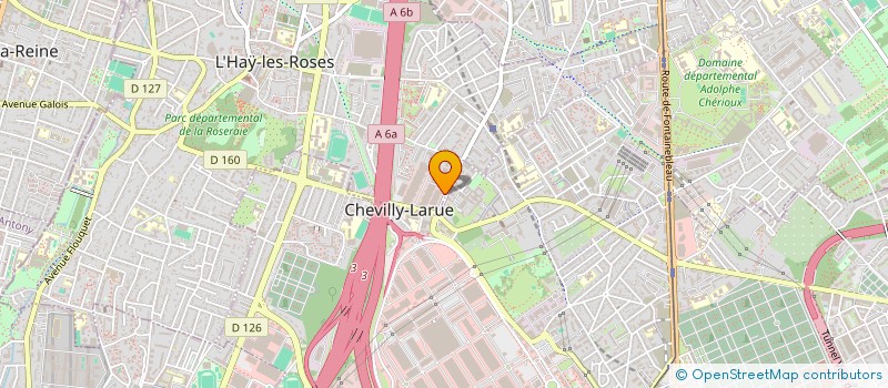 localisation de l'entreprise HVH BLB  L'HAY-LES-ROSES