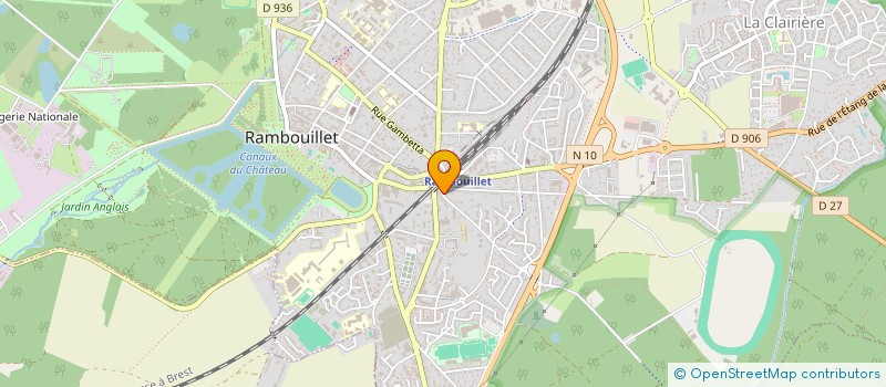 localisation de l'entreprise HVP3 à RAMBOUILLET