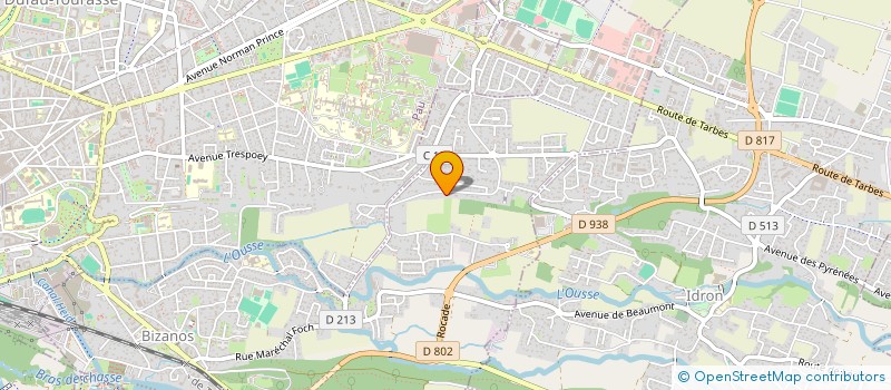 localisation de l'entreprise HVPD  BIZANOS