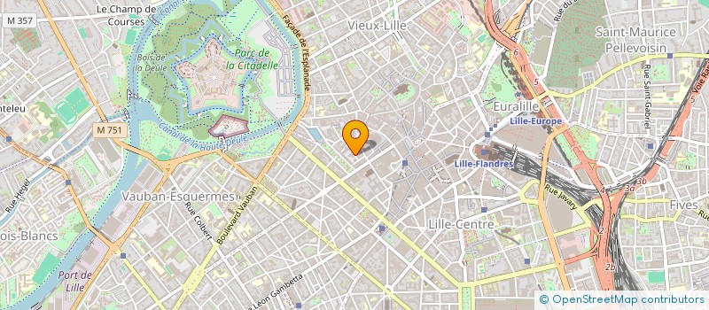 localisation de l'entreprise HVS à LILLE