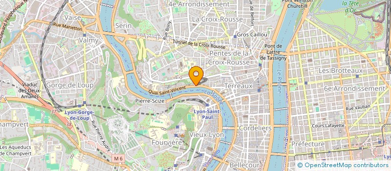 localisation de l'entreprise HVTA DIFFUSION à LYON