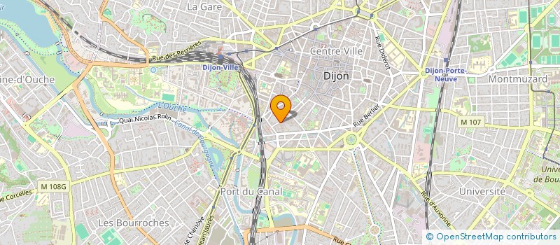 localisation de l'entreprise HW  DIJON
