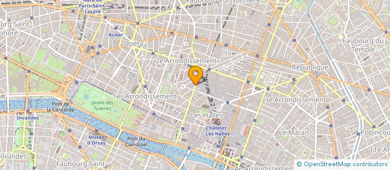 localisation de l'entreprise HW ARCHITECTURE  PARIS