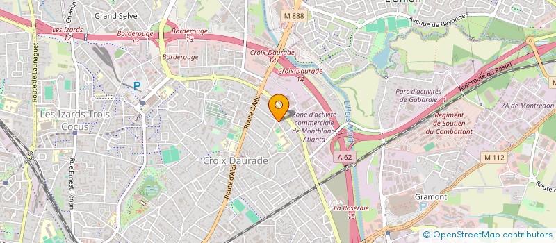 localisation de l'entreprise HW.FIBR'ACTION  TOULOUSE