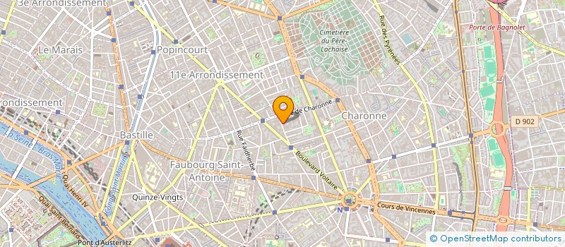 localisation de l'entreprise HW-HOLDING  PARIS