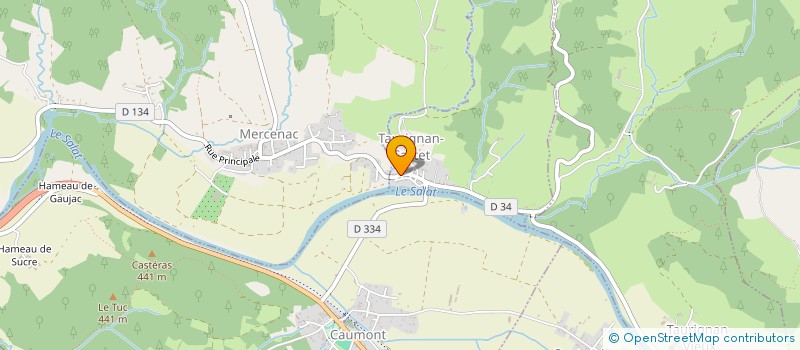 localisation de l'entreprise HW NETTOYAGE à TAURIGNAN-CASTET