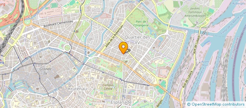 localisation de l'entreprise HW SOLAIRE à STRASBOURG