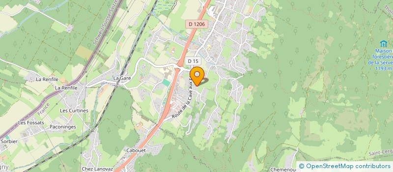 localisation de l'entreprise HWASAN  SAINT-CERGUES