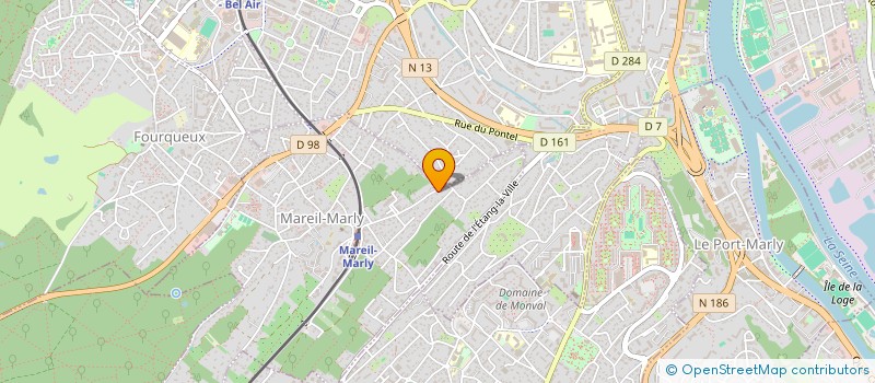 localisation de l'entreprise HWAY IMMO à MAREIL-MARLY