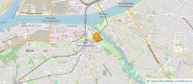 localisation de l'entreprise HWB  REZE