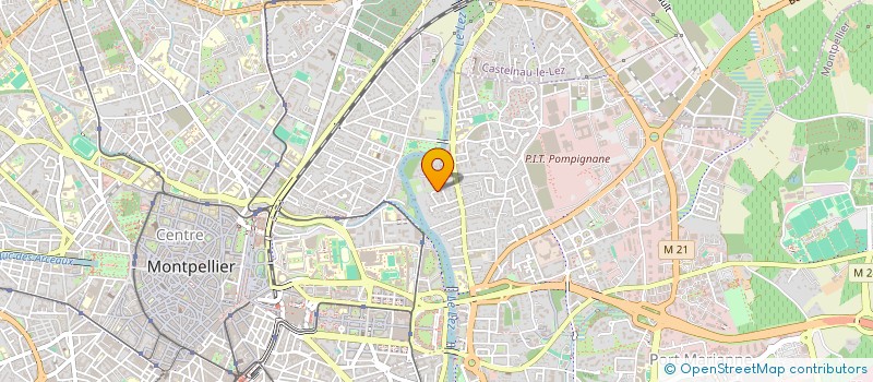localisation de l'entreprise HWF à MONTPELLIER
