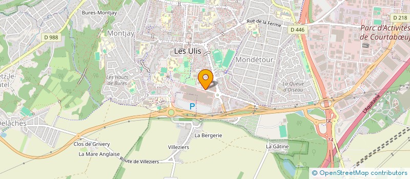 localisation de l'entreprise HWK à LES ULIS