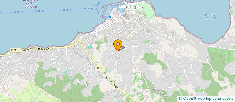 localisation de l'entreprise HWSC  SAINT-TROPEZ