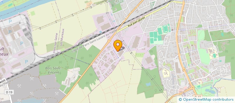 localisation de l'entreprise HX GESTION ORGANISATION à MUREAUX (LES)