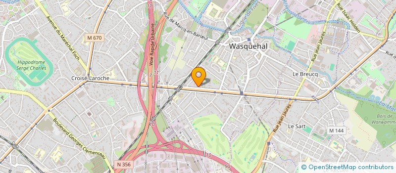 localisation de l'entreprise HXLA à WASQUEHAL