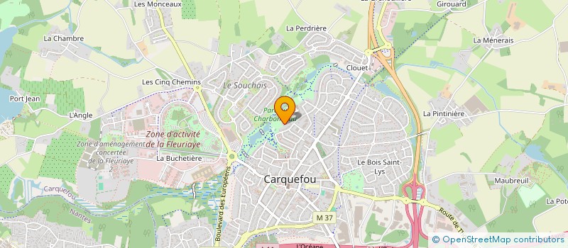 localisation de l'entreprise HXM CONSULTING  THOUARE-SUR-LOIRE