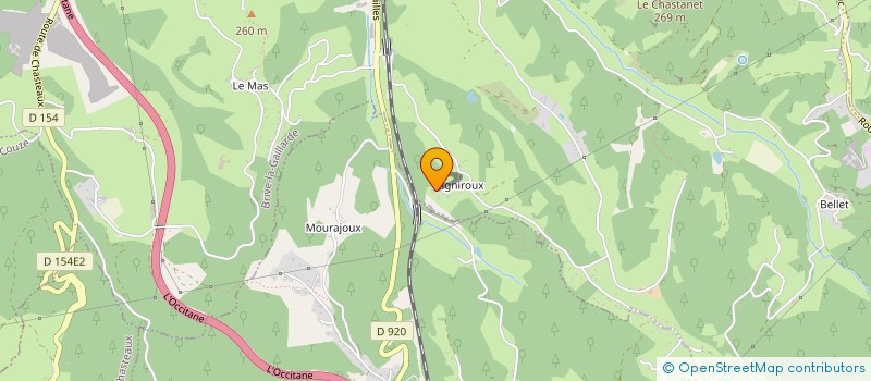 localisation de l'entreprise HXP5  BRIVE-LA-GAILLARDE