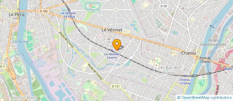 localisation de l'entreprise HXR  LE VESINET