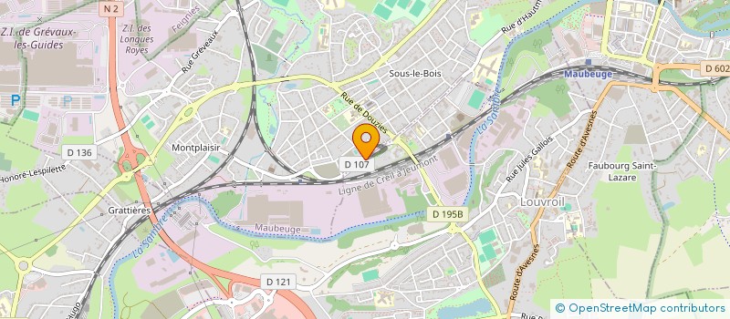 localisation de l'entreprise HY AUTO  LOUVROIL