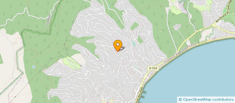 localisation de l'entreprise HY BATIMENT à CAVALAIRE-SUR-MER