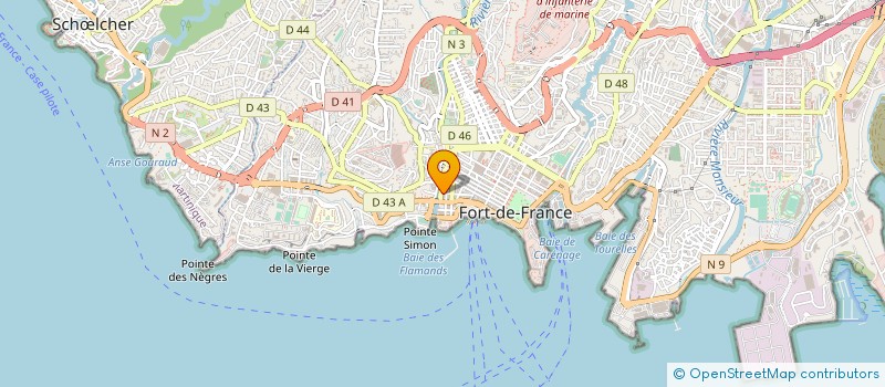 localisation de l'entreprise HY NET EURL à FORT-DE-FRANCE