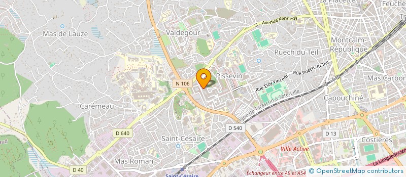 localisation de l'entreprise HY PROPRETE  NIMES