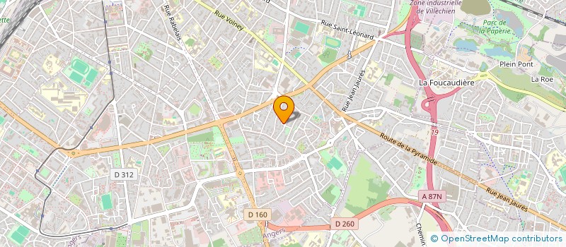 localisation de l'entreprise HY ROCKFESTIF à ANGERS