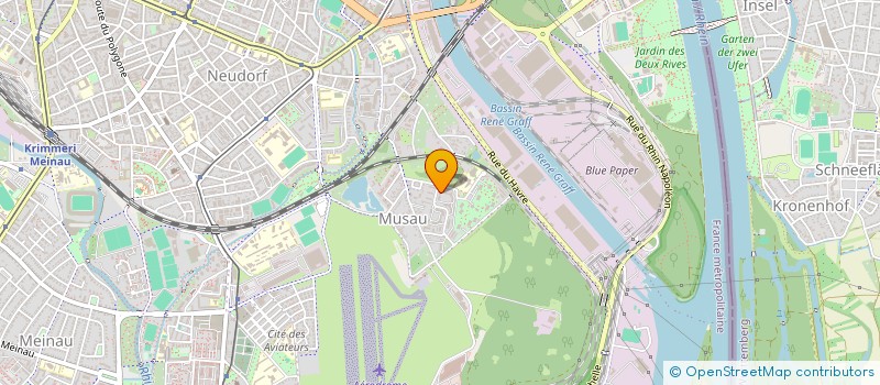 localisation de l'entreprise HY TRANSPORTS SARL à STRASBOURG