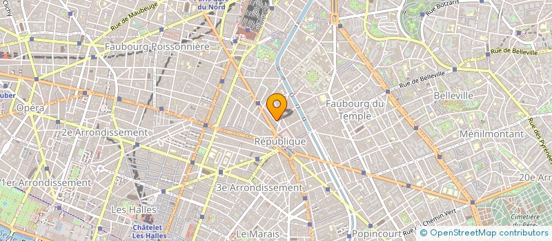 localisation de l'entreprise HYACINTHE TAPIS à PARIS