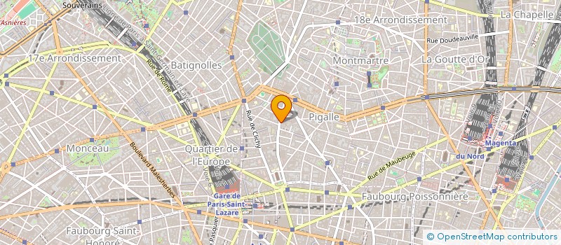 localisation de l'entreprise HYAGO PRODUCTION à PARIS