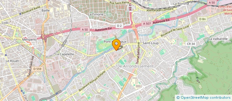 localisation de l'entreprise HYALURO ESTHETIQUE à MARSEILLE