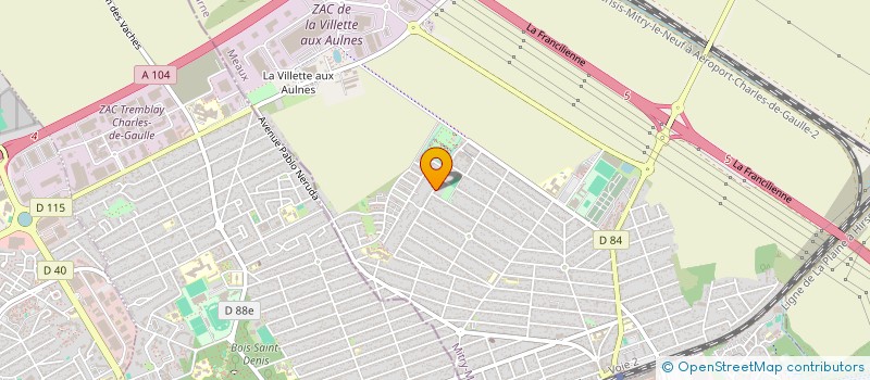 localisation de l'entreprise HYB RENOVATION  MITRY-MORY