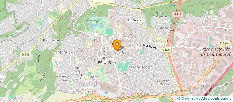localisation de l'entreprise HYBI à LES ULIS