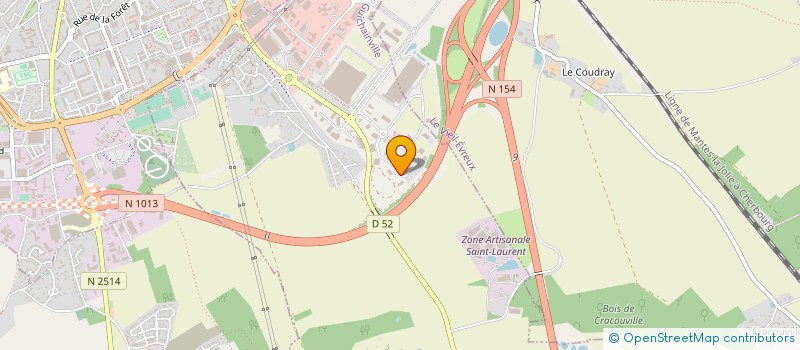 localisation de l'entreprise HYBRID CONCEPT  GUICHAINVILLE